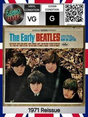 THE BEATLES•The Early Beatles•US 1971 (#ST-2309) Winchester Pressing, Reissue